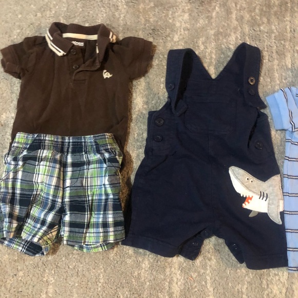 6-9 mos boy summer bundle Ralph Lauren, Carter’s - Picture 5 of 6